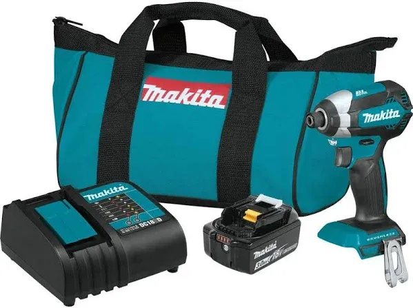 Makita XDT131 18V LXT Brushless Cordless Impact Driver Kit