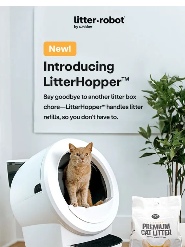 Litter Robot - NEW! LitterHopper for Litter-Robot 4