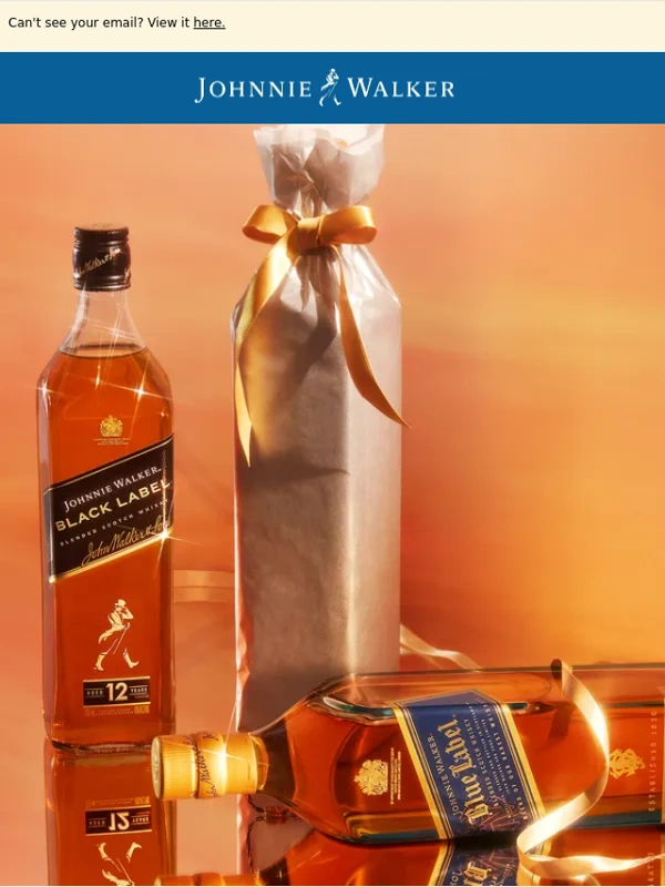 Johnnie Walker - NOT YOUR TYPICAL BOUQUET