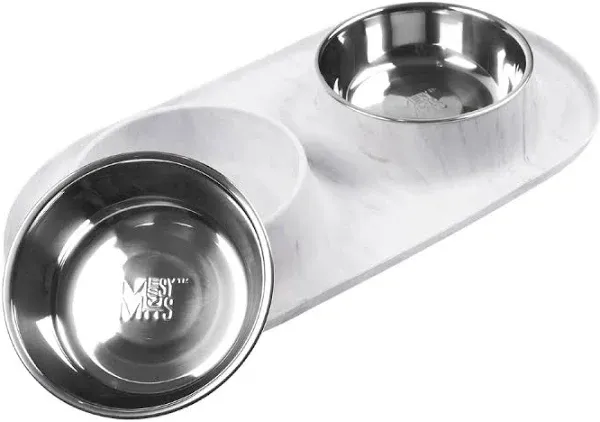 Messy Mutts Silicone Double Feeder