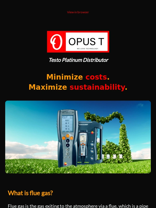 Testo - Save Fuel Cost