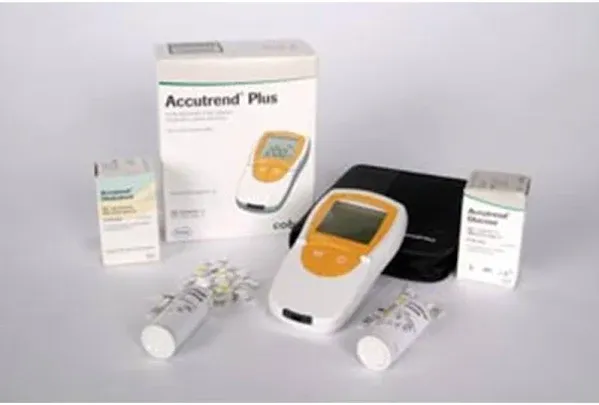 Accutrend Plus Blood Glucose and Cholesterol Meter Kit