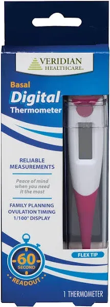 Veridian Healthcare Basal Digital Thermometer