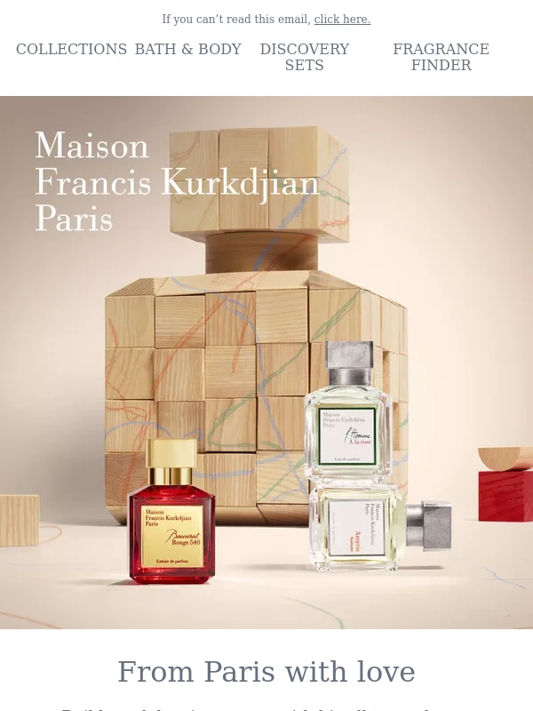 Maison Francis Kurkdjian - One occasion,many possibilities