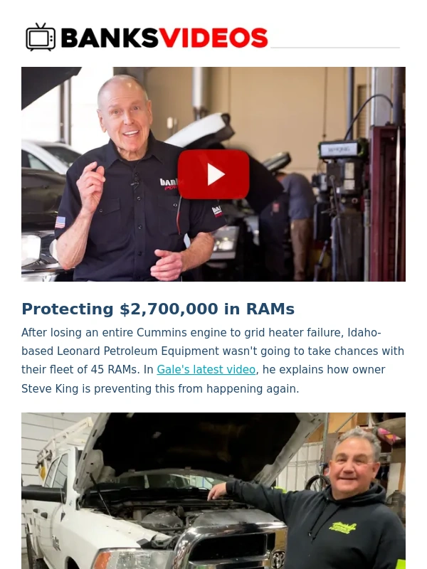 Banks Power - Protecting $2,700,000 in RAMs from engine failure  | 600hp Pontiac | How to keep MAP sensors clean | BANKS INSIDER