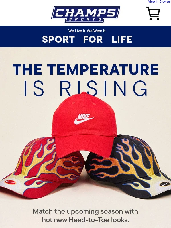 Champs Sports - Must-Have additions to your Sport Style