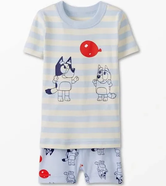 Hanna Andersson Kids Bluey Shorts John Pajama Set