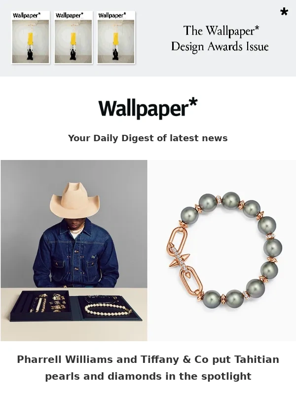 Wallpaper - Pharrell Williams X Tiffany & Co’s new pearls