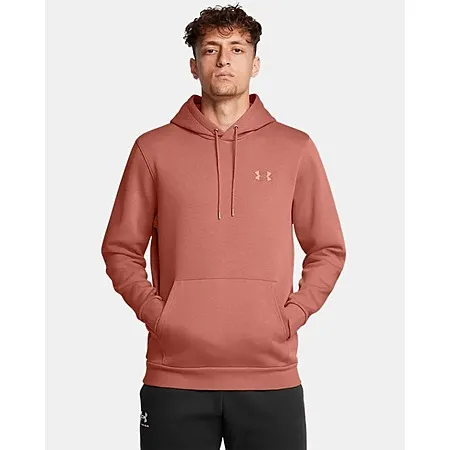 Under Armour Men's UA Icon Fleece Hoodie (Canyon Pink) $21.58 + Free Shipping