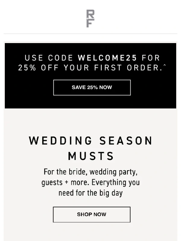 RODAN+FIELDS - Save 25% on wedding day must-haves ?