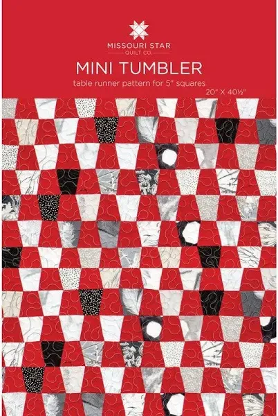 Missouri Star Quilt Co. Mini Tumbler Runner Quilt Pattern