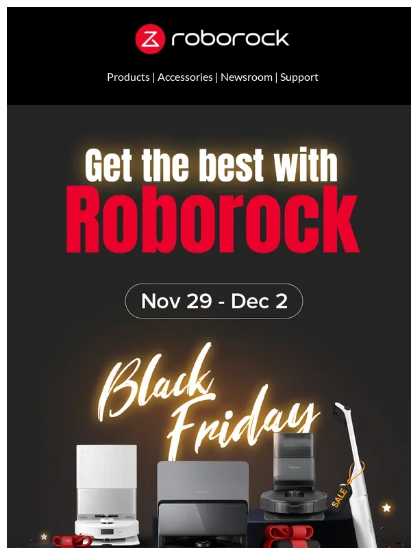 Roborock - ⏰Hurry up: Black Friday Sale up to $700 off!