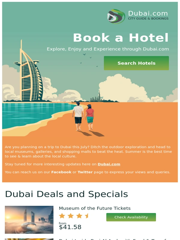 Dubai - Dubai in July - Live & Learn!