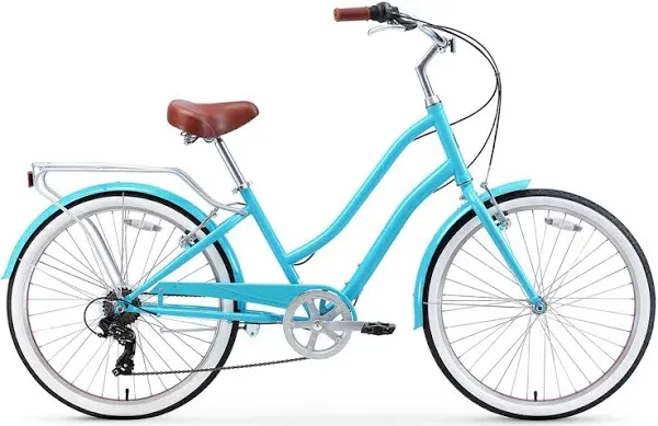 sixthreezero EVRYjourney Women's 26 Step-Through Hybrid Bicycle