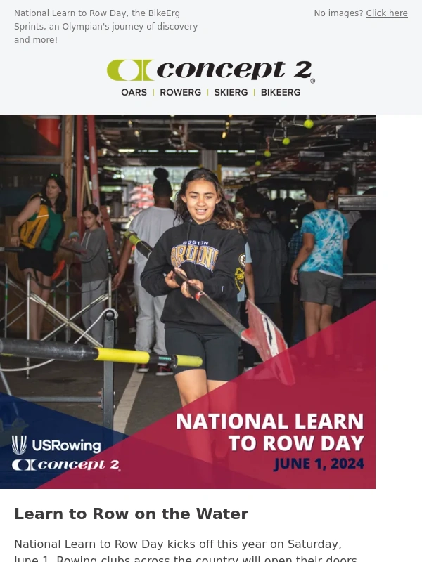 Concept2 - Concept2 News for May