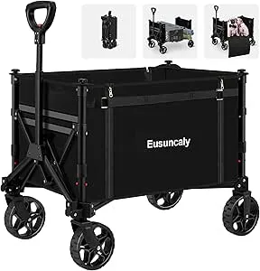 Collapsible Wagon with Wheels