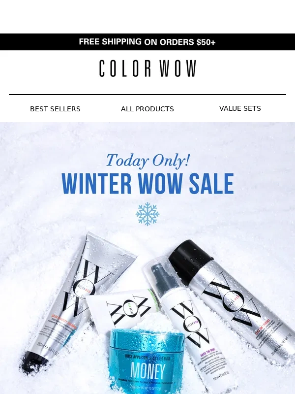 Color WOW - ❄️ It’s our annual Winter WOW Sale