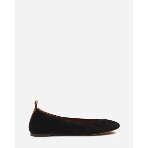 Lanvin The suede ballerina flat