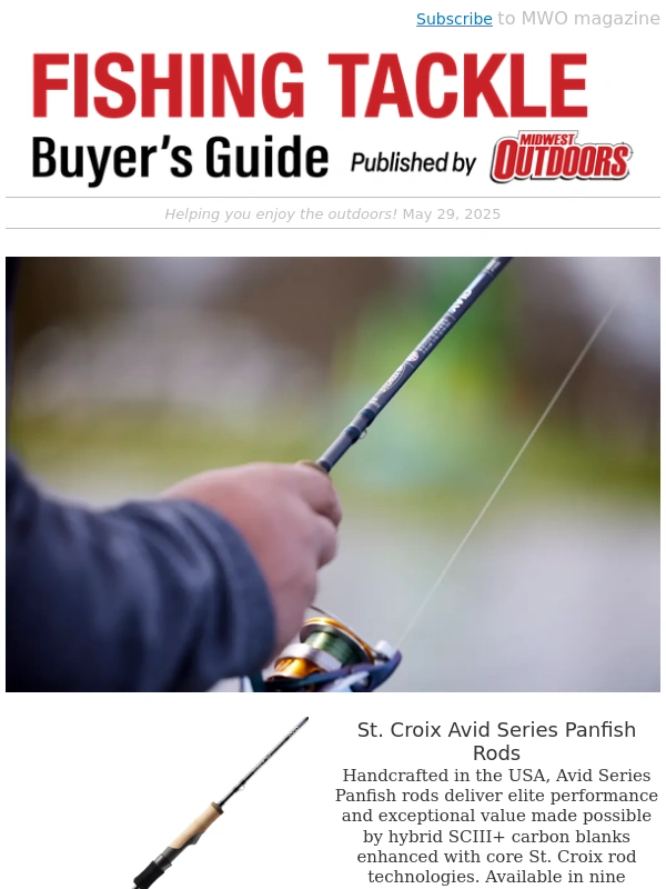 Lowrance - MWO Fishing Tackle Buyer's Guide Pt. 3