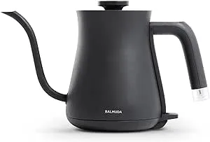 BALMUDA - The Kettle, Electric Gooseneck Kettle, 0.6L Capacity, Black