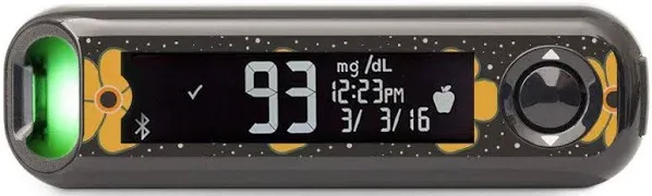 Flower Power Bayer Contour Next One Glucometer