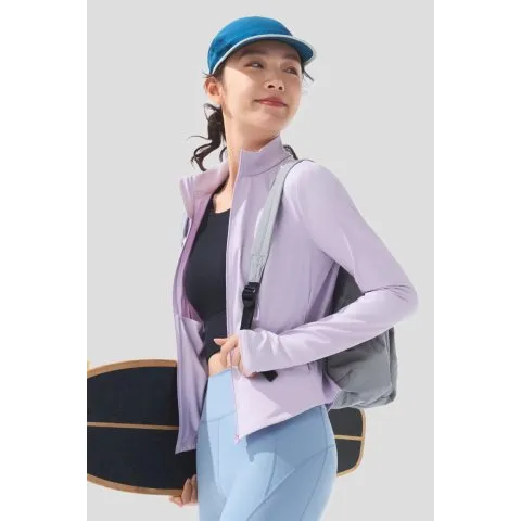 Contour - Women's Cooling Slim Fit High Collar Sun Jacket UPF50+