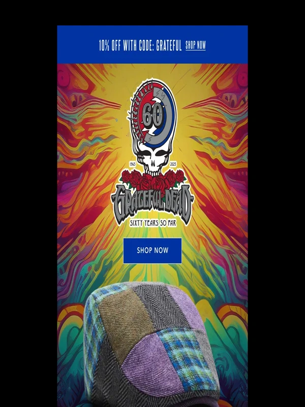 Boston Scally - The Limited Edition ‘Grateful Dead’ Cap is here! ?⚡️?