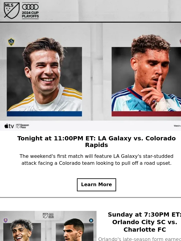 MLS - ⚽ Round One continues this weekend with three matches