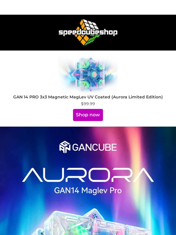 Speedcubeshop - GAN Summer Limited Edition just dropped! ?