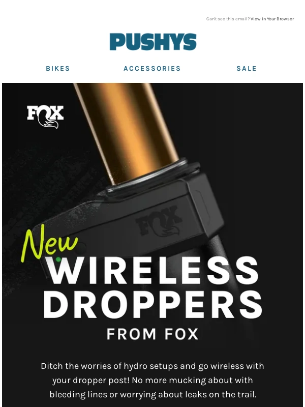 Pushys - New wireless droppers from FOX ?
