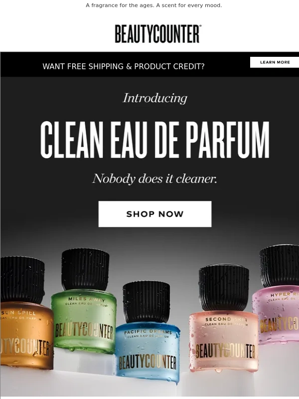 BeautyCounter - NEW! CLEAN EAU DE PARFUM