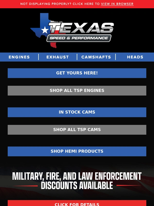 Texas Speed and Performance - One Day Only Flash Sale - 416ci Brawler LT1 - $750 Off