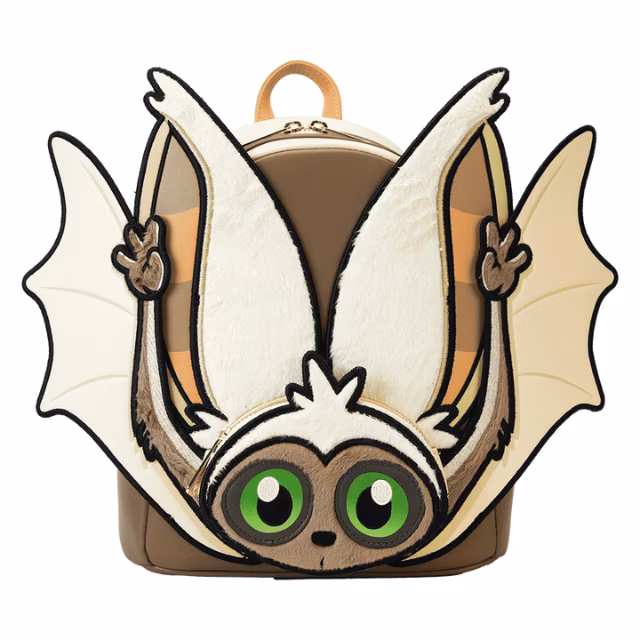 Nickelodean Avatar: The Last Airbender Momo Plush Cosplay Mini Backpack