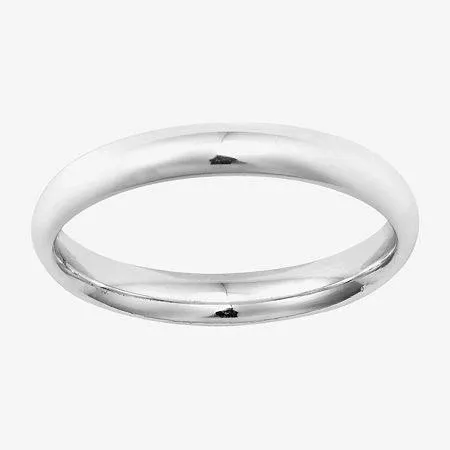 Sterling Silver Rounded Band Ring