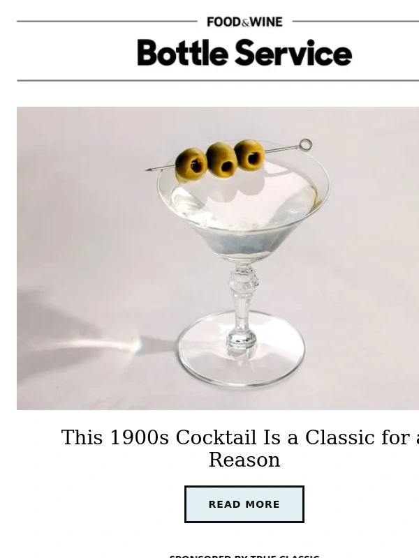 Liquor - This 1900s Cocktail Is a Classic for a Reason