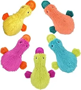 $4.72*: 13″ Multipet Duckworth Plush Dog Toy (Assorted Colors) at Amazon