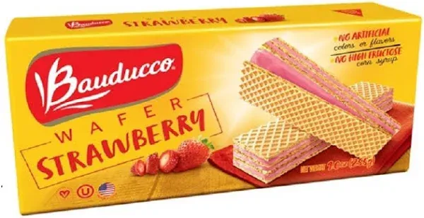 Bauducco Strawberry Wafer