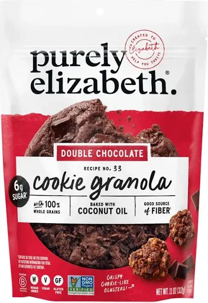 Purely Elizabeth Cookie Granola Double Chocolate
