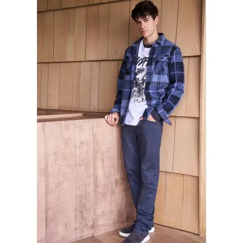 BUFFALO David Bitton Tang Men's Short-Sleeve Graphic T-Shirt, White - BM24467