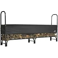 ShelterLogic 8ft Adjustable Heavy Duty Outdoor Firewood Rack