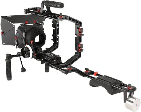 FILMCITY DSLR Camera Cage Shoulder Mount Rig Kit