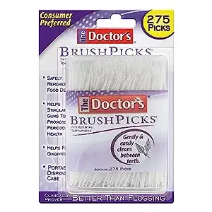 The Doctor's BrushPicks Interdental Toothpicks 275-Count