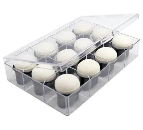 Scrapbook.com Jumbo Sponge Dauber Case with 12 Daubers Included