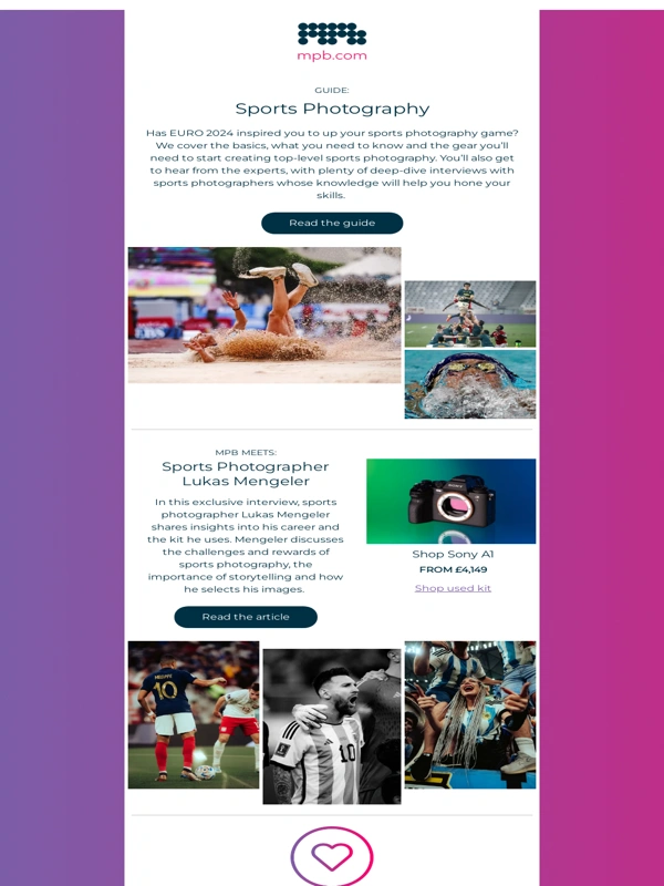 MPB - Perfect Sports Photography with Expert Tips