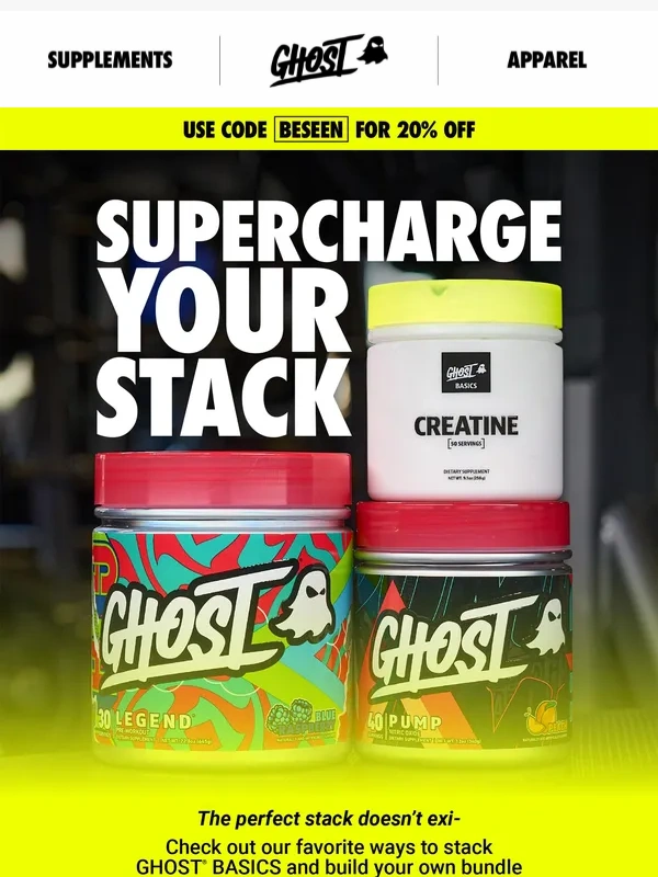 GHOST LIFESTYLE - Supercharge Your Stack
