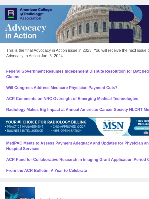 Acr - Federal Government Resumes Independent Dispute Resolution for Batched Claims