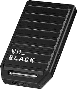 WDBlack 1TB C50 Storage Expansion Card, Officially Licensed for Xbox – Quick Resume, Plug & Play, NVMe SSD Expansion for Xbox Series X|S Gaming Consoles - WDBMPH0010BNC-WCSN