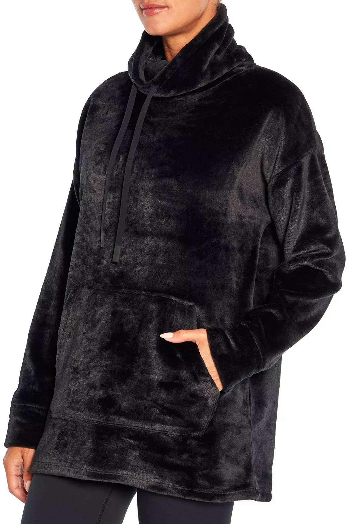 Marika Brenda Sherpa Pullover Tunic Black / M