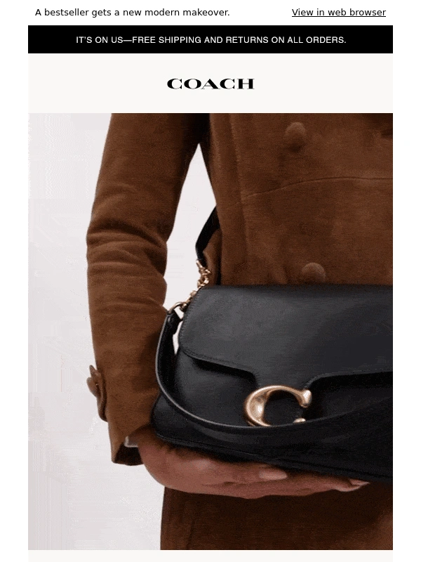 Coach - Soft Tabby just got revamped