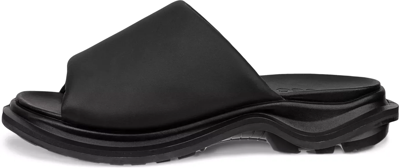 ECCO Offroad - Women's Leather Slide - Black